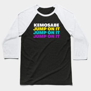 KEMOSABE (Jump on it) - Sugarhill Gang Apache Baseball T-Shirt